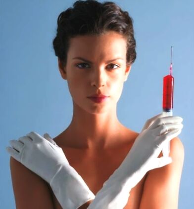 pagpapabata ng plasma syringe